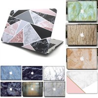 Marble Stone Pattern Hard Case Cover for Macbook Air Pro 11 12 13 15 '' Retina