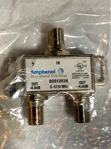 Câble coaxial numérique haute performance amphenol large bande séparateur 2 voies - Photo 1/2