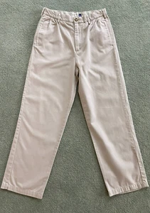Gap Kids Youth Size 16 Khakis Regular Adjustable Waist inside Pleated 30 x 28 - Picture 1 of 8