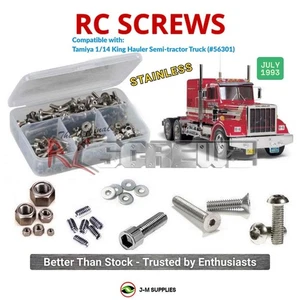 RCScrewZ Stainless Screw Kit tam268 for Tamiya 1/14 King Hauler (#56301) | SET - Picture 1 of 15