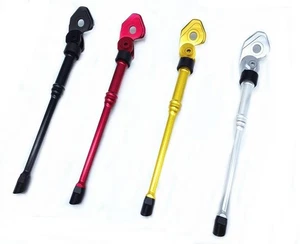 Cavalletto CNC alluminio per bici pieghevole BROMPTON oro rosso argento nero leggero - Foto 1 di 12