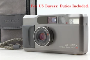 [MINT] Contax T2 Titan Black 35mm Point & Shoot Film Camera From JAPAN - Picture 1 of 21