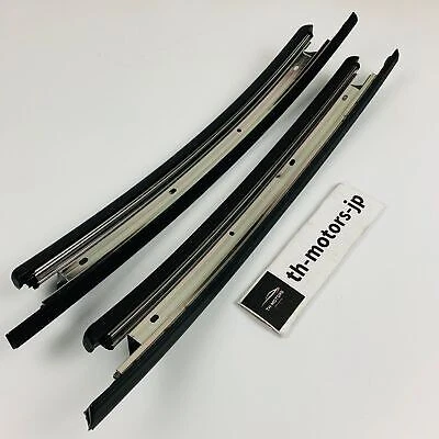 Juego de molduras de techo desmontables superior izquierda derecha TOYOTA Genuino Supra JZA80 Targa Foto 1 de 4