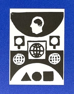 Matt Mullican (b. 1951) Art Show Announcement Card - Table Of Elements - Picture 1 of 8