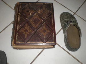 Antique 1859 Civil War Era Holy Bible Old New Testament Named Owner Illus. Book - Bild 1 von 16