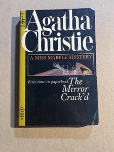 THE MIRROR CRACK'D by Agatha Christie vintage 1964 Pocket FIRST PRINT paperback - Picture 1 of 3