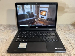 Gateway Touchscreen Laptop GWTC116-2BK Celeron N4020 1.1GHz 4GB RAM 64GB SSD W10 - Picture 1 of 20