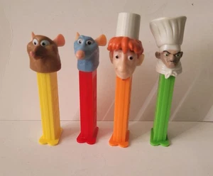 PEZ CANDY DISPENSERS Ratatoullie COMPLETE SET of FOUR 2007 - Picture 1 of 4