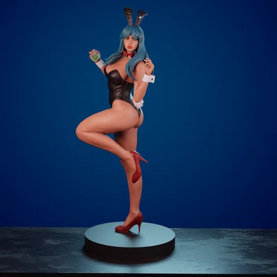 Figura de resina 1/24 Cosplay Bulma Girl nsfw modelo modelo kit sin pintar sin montar Foto 1 de 4