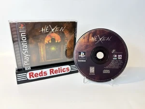 Hexen (Sony PlayStation 1, 1997) Completo CIB Excelente Estado con Garantía - Imagen 1 de 16