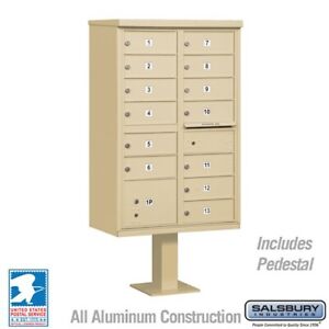 13 Door Cluster Mailbox - USPS Approved - All Colors In Stock. Free Shipping!
