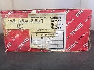 Pistones Mahle/Pistón (6) - 127-030-85-17 / 0,5 mm - Para Mercedes-Benz 230SL M127 Foto 1 de 4