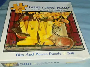BITS & PIECES 300 PIECE PUZZLE "YELLOW BOOTS ~18" X 24"~AGE 3+ # 01-5200 2005 - Picture 1 of 6