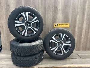 4x Original Winterräder 16 Zoll Citroën C4 C41 C43 mit Kappen LK 4/108 Stahl - Bild 1 von 8