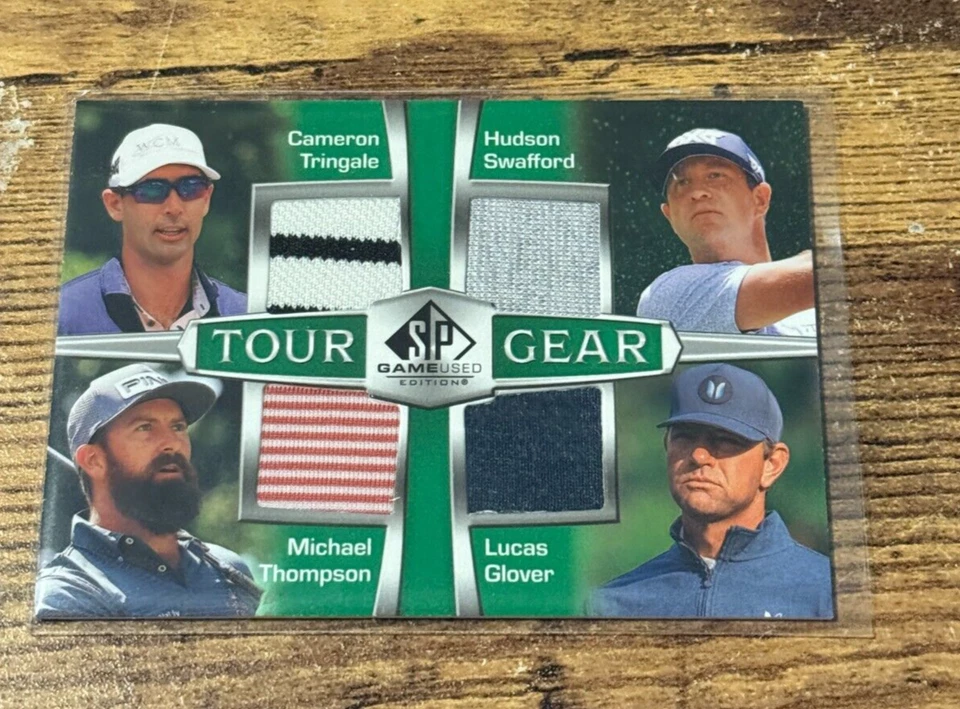 2024 SP Game Used Tour Gear Quads #TG4GTST Tringale, Swafford, Thompson, Glover - Image 1 of 1