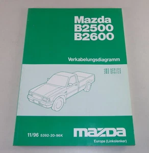 Manuale Officina/Elettrica - Cablaggio Mazda B2500 B2600 Stand 11/1996 - Foto 1 di 1