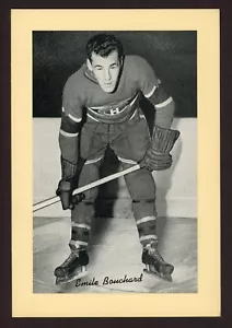 1934-43 BEE HIVE HOCKEY PHOTOS (Group 1) EMILE BOUCHARD MONTREAL 27297 - Picture 1 of 2