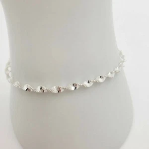 Giani Bernini Sterling Silver Twist Link Bracelet Made in Italy MSRP $68 - Picture 1 of 6