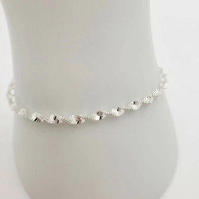 Giani Bernini Sterling Silver Twist Link Bracelet Made in Italy MSRP $68 - Image 1 of 4