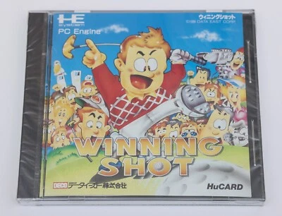 Winning Shot - NEC PC Engine PCE HuCard JP Japan Data East DECO - New & Sealed - Image 1 of 4