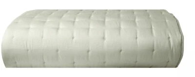 Yves Delorme Triomphe Quilted Full / Queen Coverlet Sauge New - Image 1 of 4