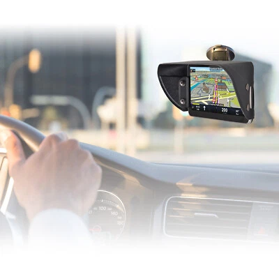 TFY GPS Navigation Sun Shade Visor Plus Flexible Visor Extension Piece for 7Inch - Image 1 of 4