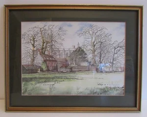 PETER MUMFORD PICTURE PRINT FRAMED & SIGNED - Picture 1 of 6