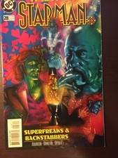 DC COMICS STARMAN TIMES PAST #28 SUPERFREAKS & BACKSTABBERS