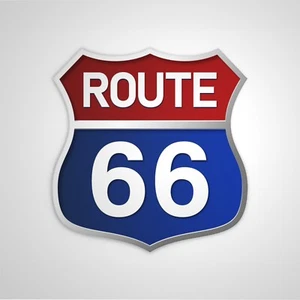 Route 66 Sticker USA Sticker Lifestyle Custom Sticker Cult NUOVO - Foto 1 di 10