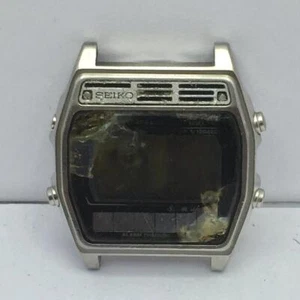 Seiko A258-5000 Alarm Chronograph Digital Vintage Men’s Watch For Parts - Picture 1 of 5
