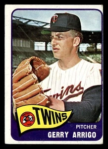 1965 Topps GERRY ARRIGO #39 VG Minnesota Twins - Picture 1 of 2