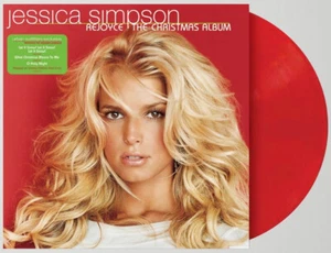 JESSICA SIMPSON Rejoyce The Christmas Album NEW Red Vinyl LP britney spears - Imagen 1 de 1