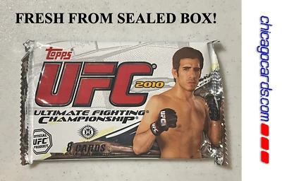 2010 Topps UFC Series-4 Hobby Pack Look4 AUTO Relic Parallel Kenny Florian Cover - Image 1 of 4