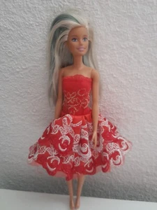 Robe Noel Habits Vêtements Pour Poupée Barbie - Imagen 1 de 8