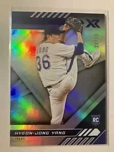 2021 Panini Chronicles XR Blue #4 Hyeon-Jong Yang RC #D /99 - Picture 1 of 2