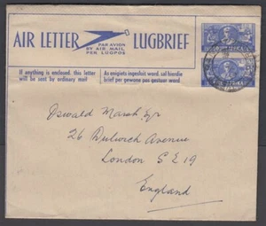 SUDÁFRICA 1948 (?) P/S AEROGRAMA LETRA AIRE USADO WEST RAND (ID:677/D64180) - Imagen 1 de 1