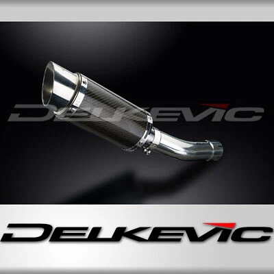 Kit silenciador escape carbono redondo 8" para Suzuki GSF1250 Bandit 2007-2016 Foto 1 de 4