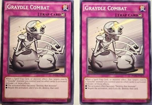 Yu Gi Oh - Graydle Combat(x2) - INOV-EN075 - Invasion: Vengeance 1996 - Picture 1 of 1