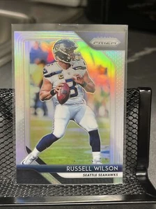 2018 Panini Prizm Silver Prizm Russell Wilson #19 - Picture 1 of 2