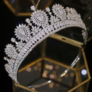 Fashion Bridal Headband Tiara Wedding Hair Accessories Crystal Headdress