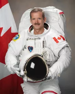 Retrato de astronauta Chris Hadfield #2 8"x10" impresión fotográfica 8x10 - Imagen 1 de 3