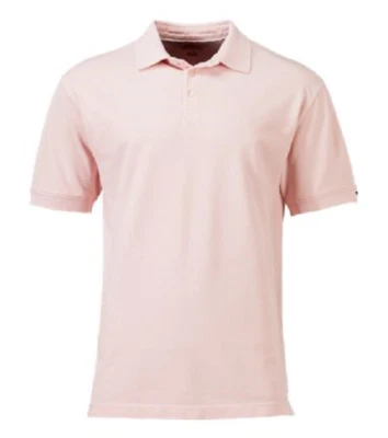 NEW Bob Timberlake Pigment Stretch Polo Split Tail Straight Hem Size Medium - Image 1 of 4