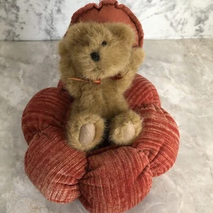 Rare Boyds Pumpking Hide Back Herbst Deko Bär Pop Up Orange - Bild 1 von 9