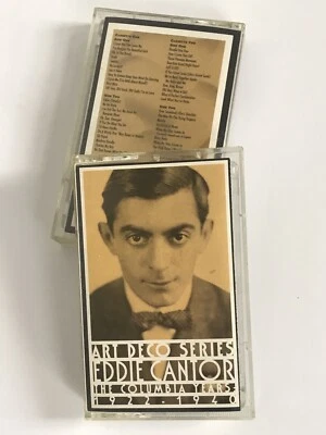 EDDIE CANTOR The Columbia Years 2 Tape Set 1922-1940 Art Deco Series 1 Day Ship! - Image 1 of 4