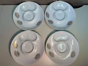 Jean Luce Paris France, Mid-Century, Porcelain Artichoke Plate, Set #2 - Picture 1 of 7