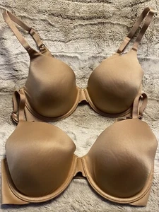 34C Ambrielle Natural Shaping Lightly Lined Underwire Demi Bra - Picture 1 of 7