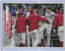 2020 Topps Update #U3 Tre Turner and Wilmer Difo Washington Nationals Jump on 6