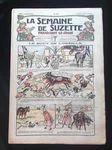 LA SEMAINE DE SUZETTE N° 26 07/1912 OREILLE LITTÉRATURE/FRANCE/JEUNESSE 840 - Imagen 1 de 1