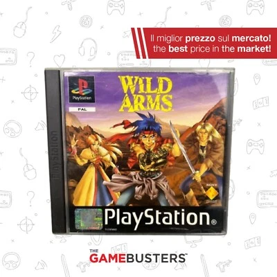 Wild Arms - Sony Playstation 1 (PS1) PAL ITA usato - Retrogaming - Immagine 1 di 4
