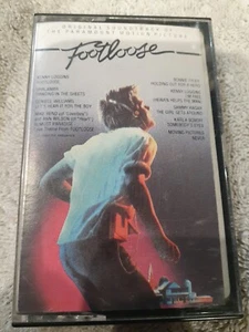 Original Footloose 1984 Soundtrack Cassette Tape Kenny Loggins Tiktok - Imagen 1 de 4